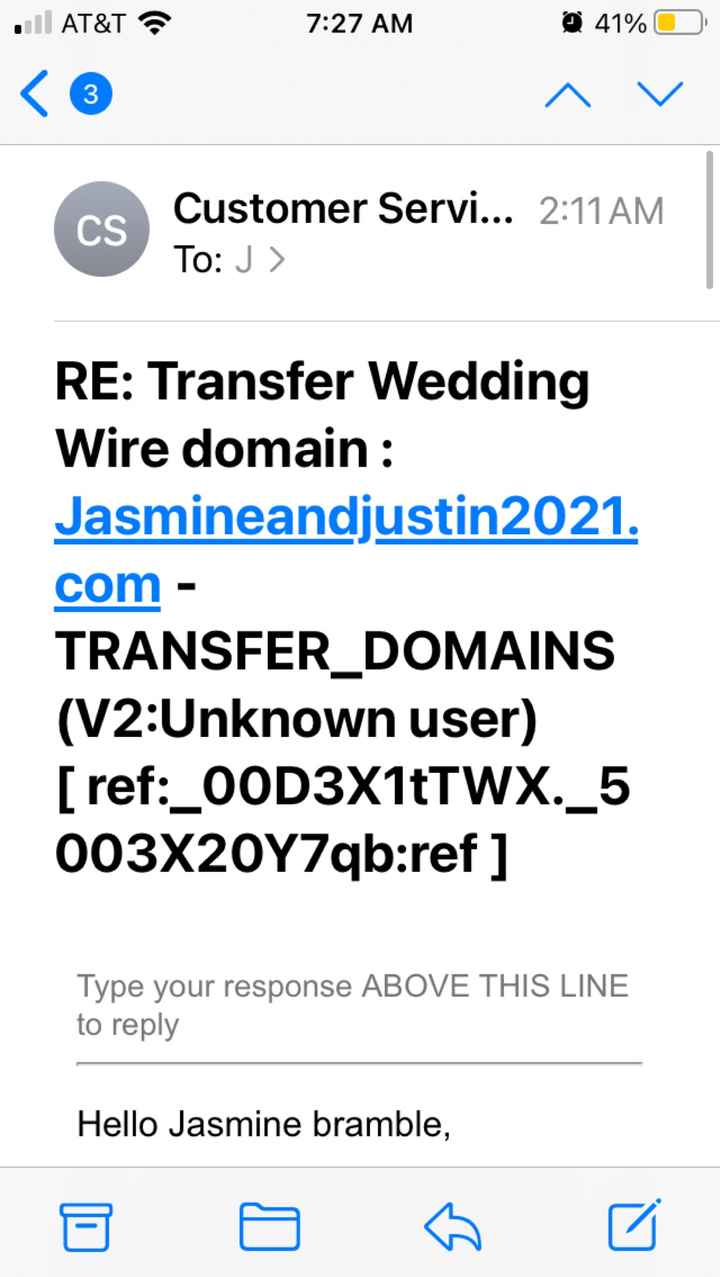Transferring Website Domain Name - 1