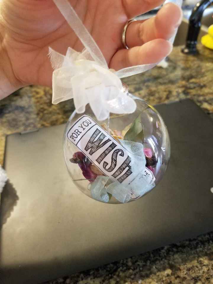 Preserving the bouquet or parts of it? - 2