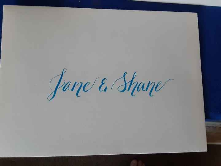 Invitations done! - 1