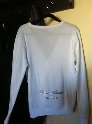 DIY Bridal Cardigan with Swarovski Crystals