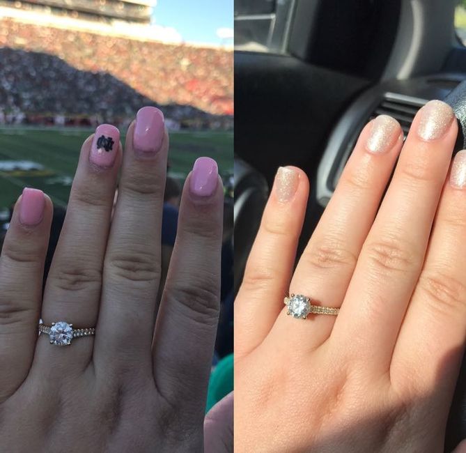 How did you do your nails for you wedding?