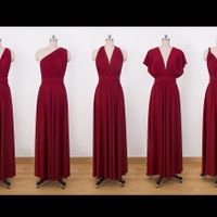 Apple shape bridesmaid dresses - 2