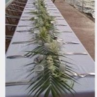 Rectangular table Centerpieces