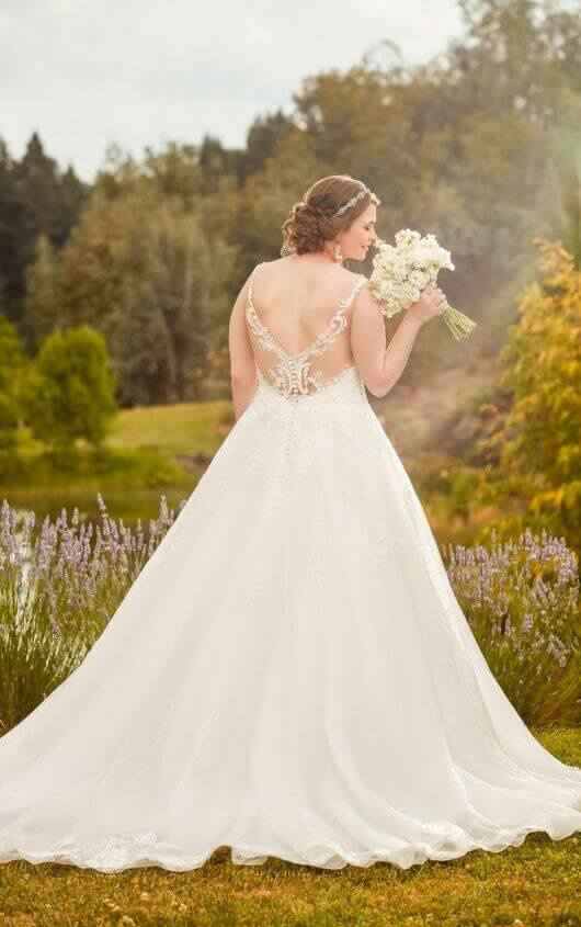 Plus Size Shape Wear for a Low Back Gown - 1