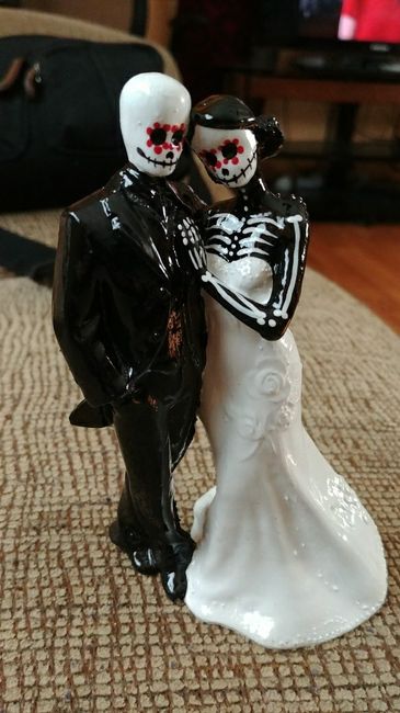 Geeky cake topper love