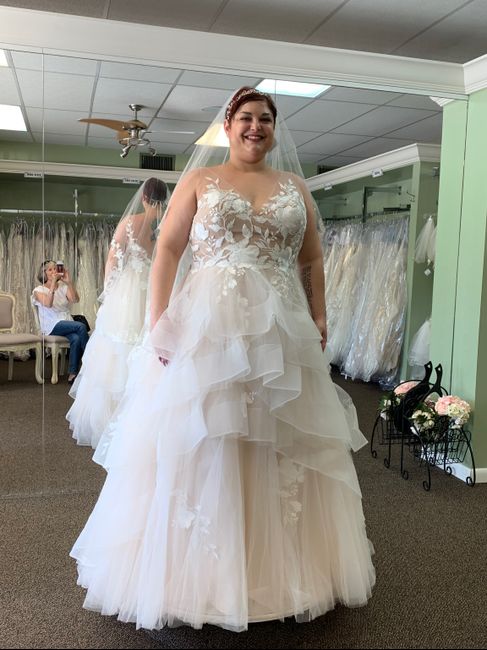 So Im plus size !!! wedding dress shopping ! 2