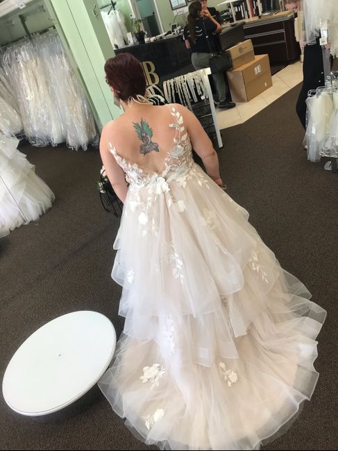 So Im plus size !!! wedding dress shopping ! 3