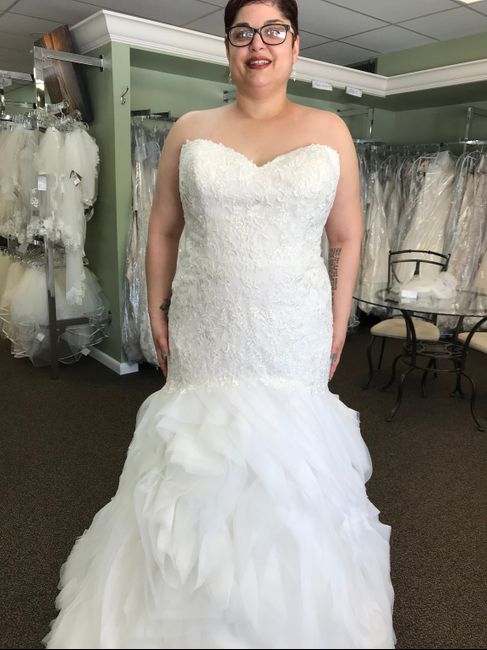 So Im plus size !!! wedding dress shopping ! 4