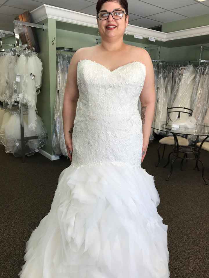 So Im plus size !!! wedding dress shopping ! - 3