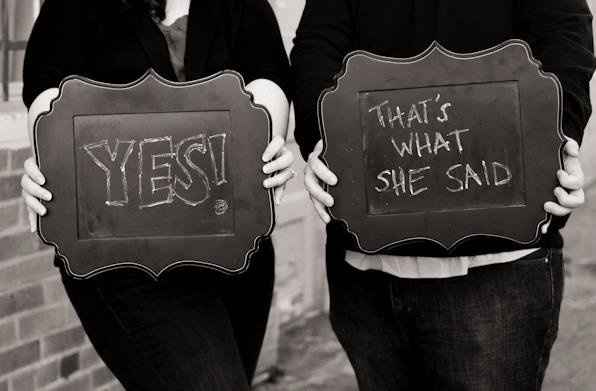 You bet we did this for our Engagement Pics!