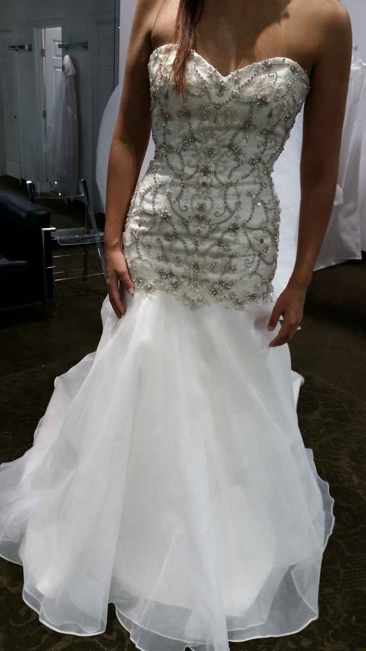 Eat, drink, sleep in my dress!