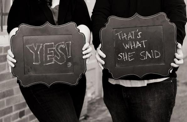 You bet we did this for our Engagement Pics!