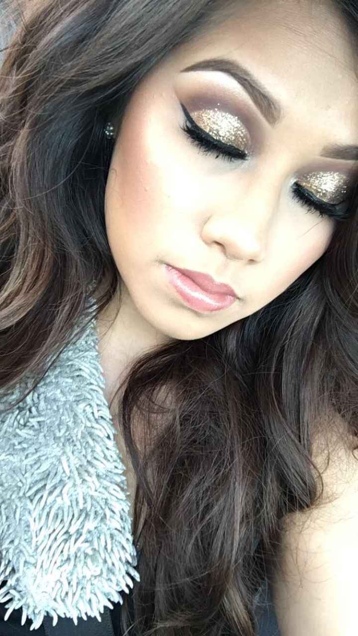 Engagement picture makeup