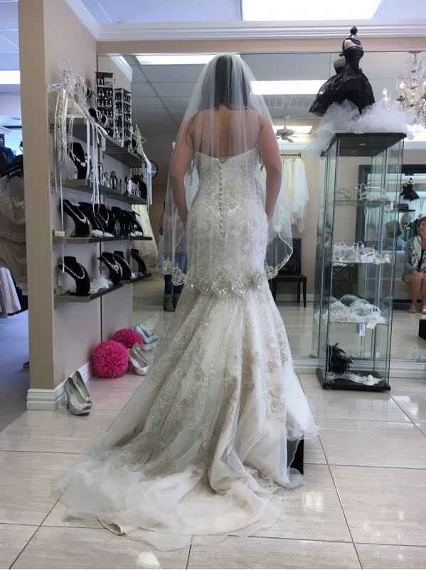 I said yes to the dress!!!