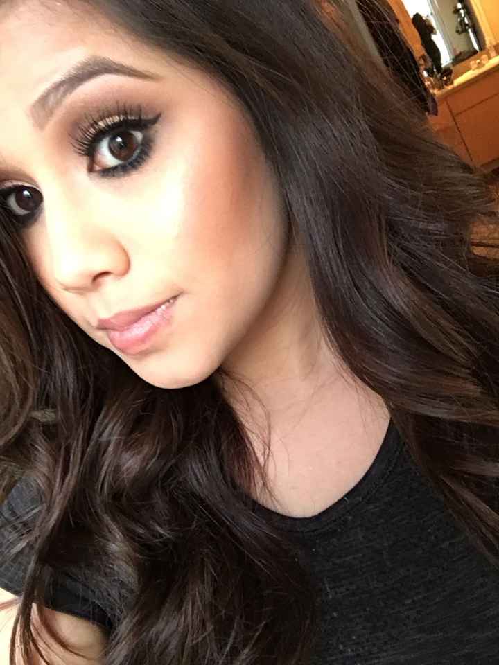 Today was my make up trial!