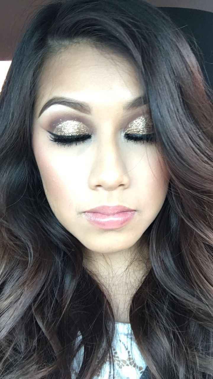 Engagement picture makeup