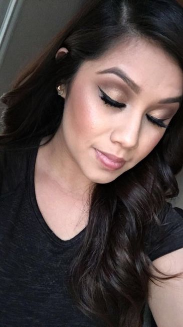 Today was my make up trial!