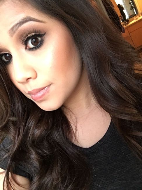 Today was my make up trial!