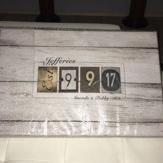 What are you doing for your guestbook?