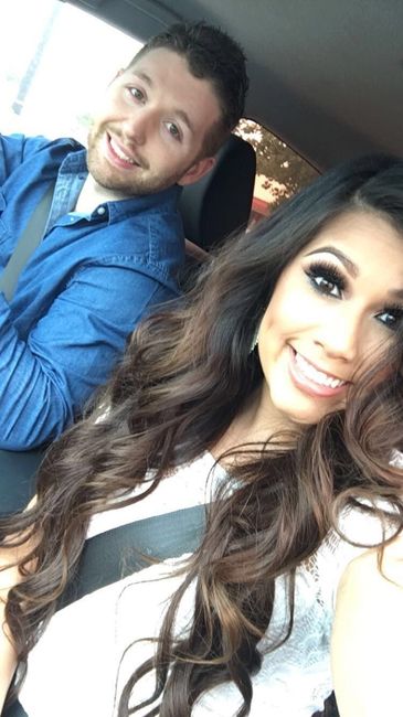 Engagement picture makeup
