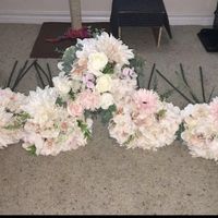 Fake flower bouquet