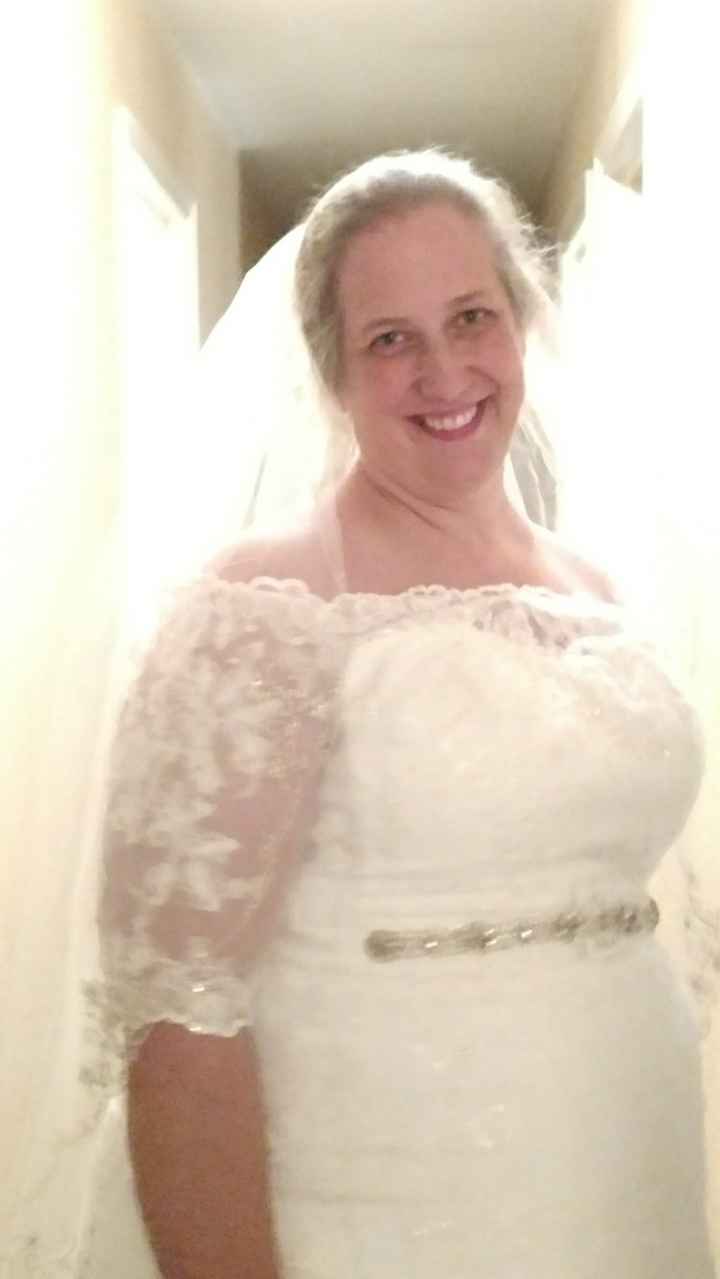 Excited!  Tried on my dress