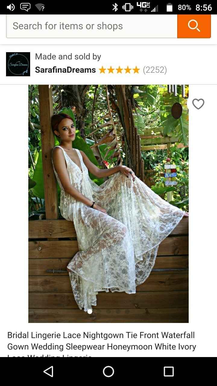 Honeymoon attire - 2