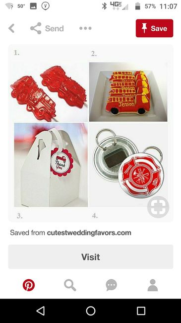 Favors for Guests- Firefighter Themed? 2