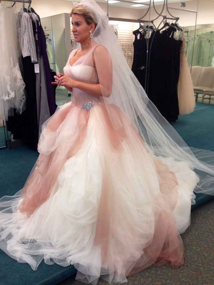 Pink wedding dress???