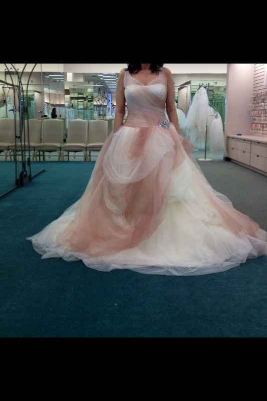 Any Other Pink Wedding Dress Brides?