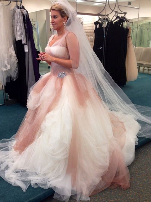 Pink wedding dress???