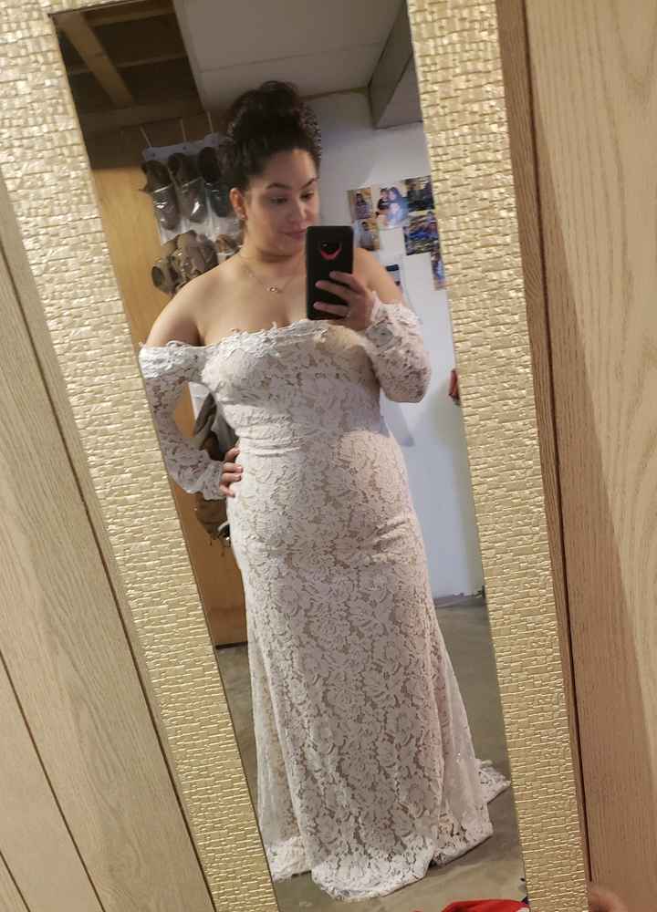 Second/reception dress - 1