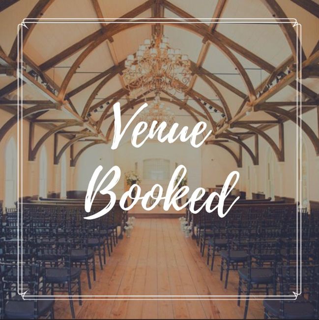 Venue Booked!!! 1