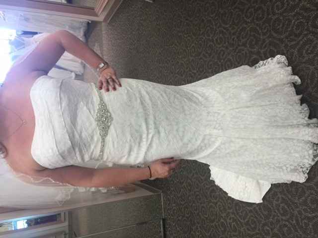 I finally said YES!  To the dress!