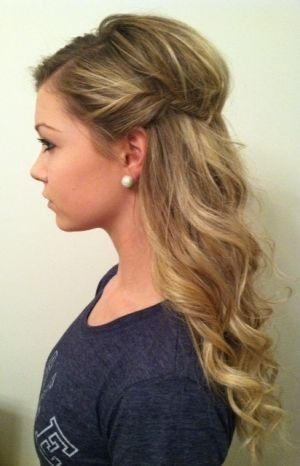 Did you wear your hair down for your wedding? Are you planning to? Pics?
