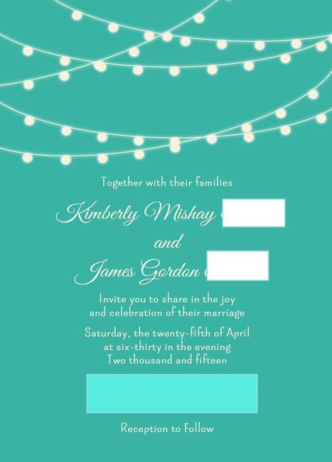 SHOW ME YOUR : Wedding Invitations / RSVP Cards!
