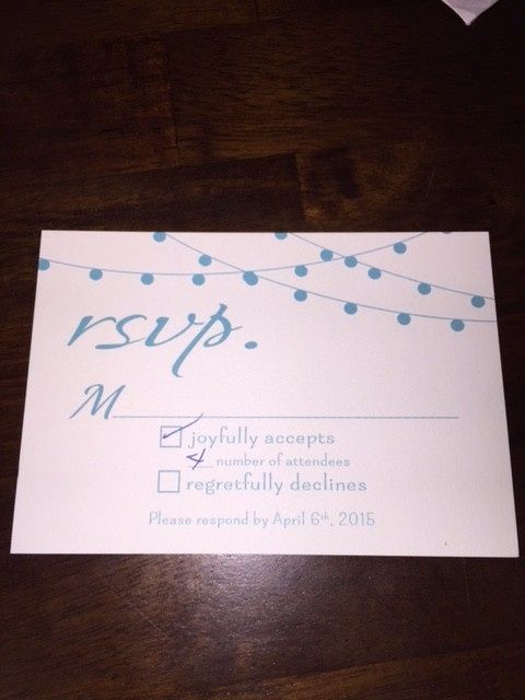 We all knew it would happen...RSVP Fun!