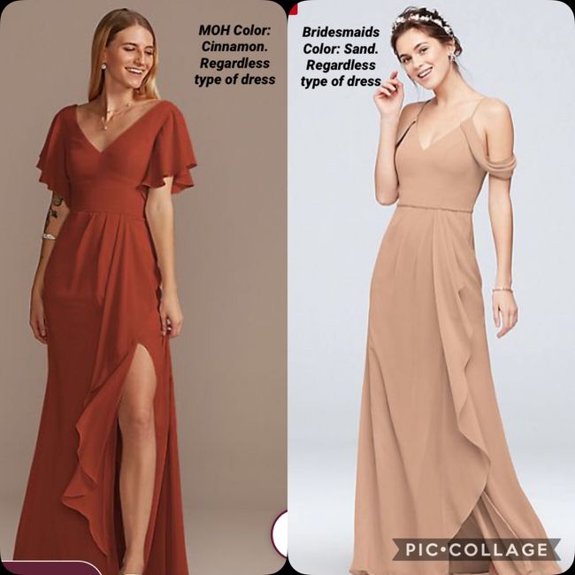 Can’t decide on bridesmaid dresses. Help!!! 3