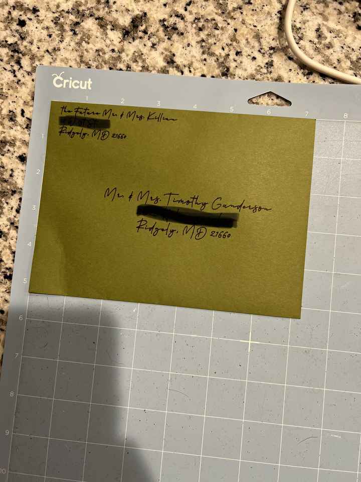 Cricut Wedding Projects - 1