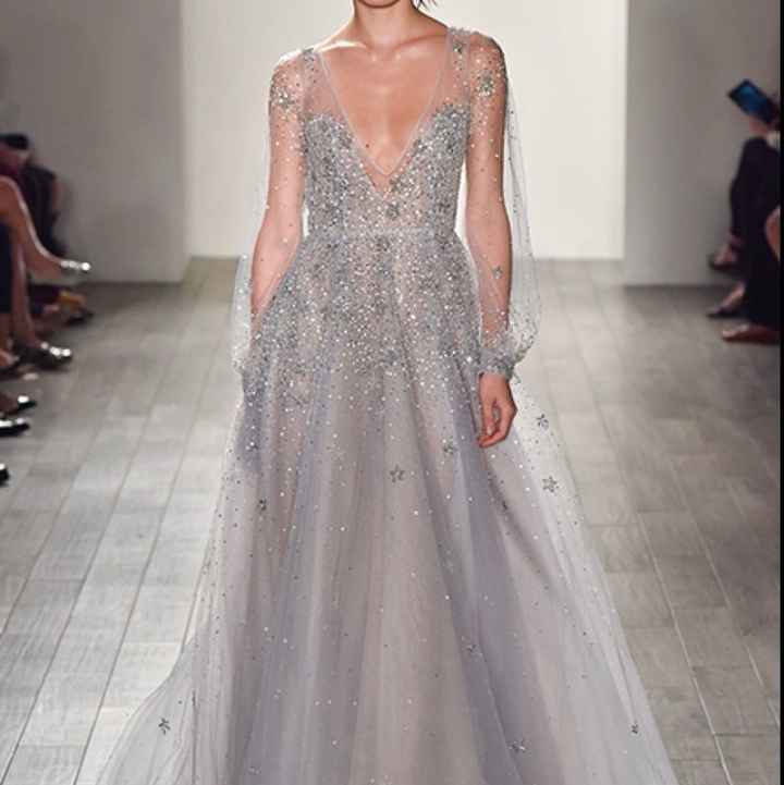 Non traditional wedding gown