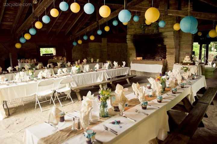 Make a picnic shelter look classy?