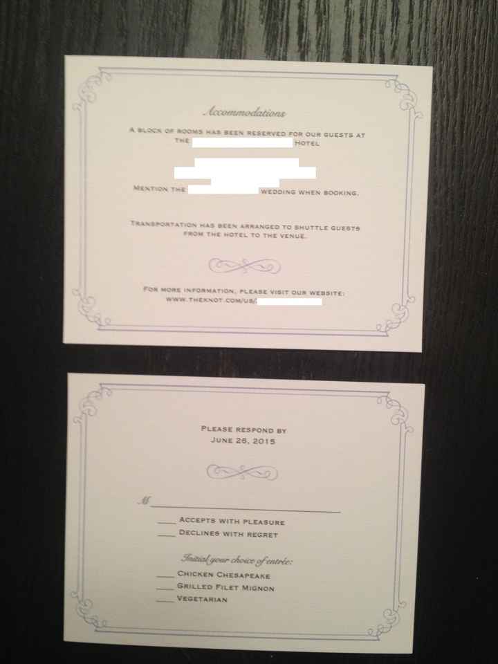 My invitations are here!