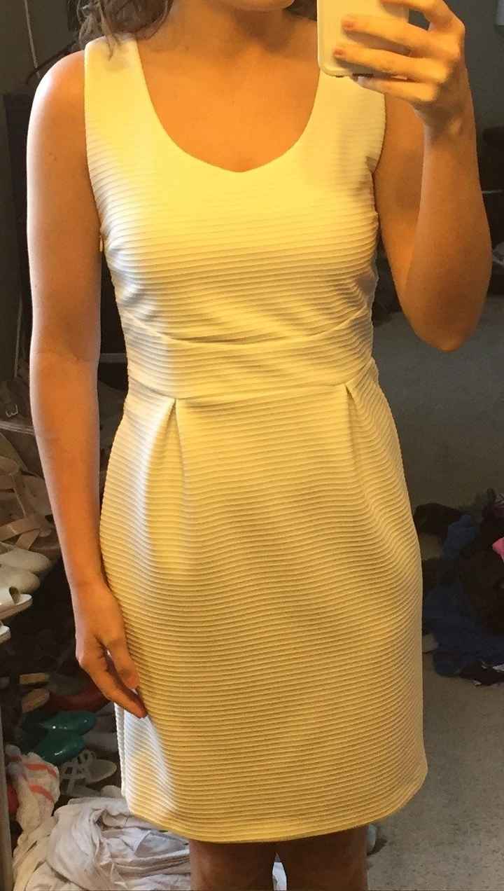 Show me your shower dress