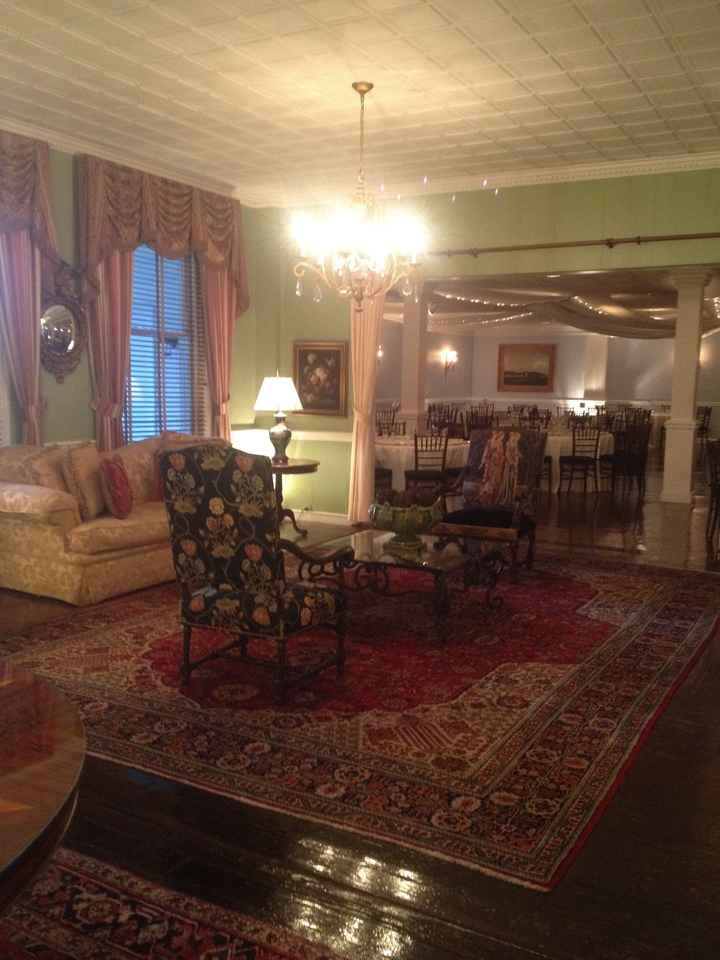 Show off your venues! (PS FH was being his sexy self in my pics)
