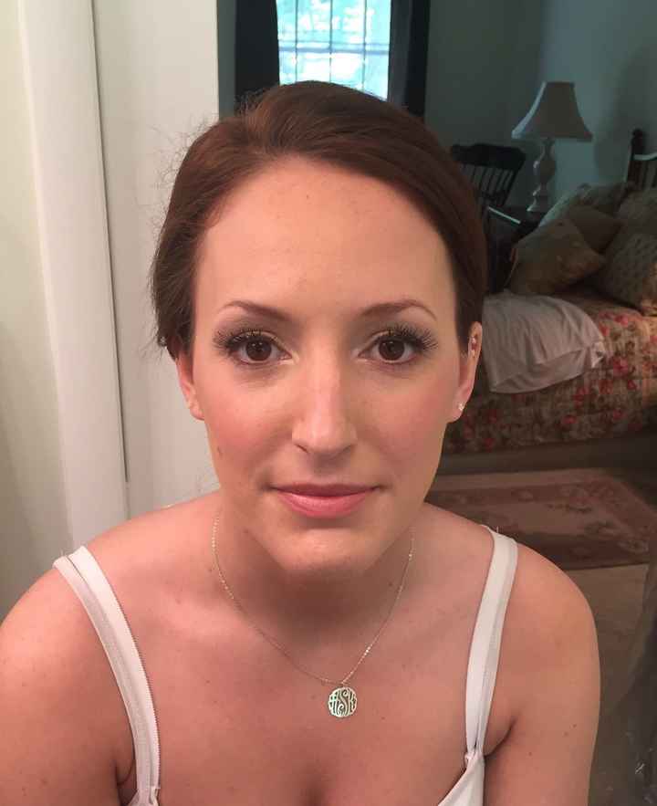 Show me your wedding make-up!