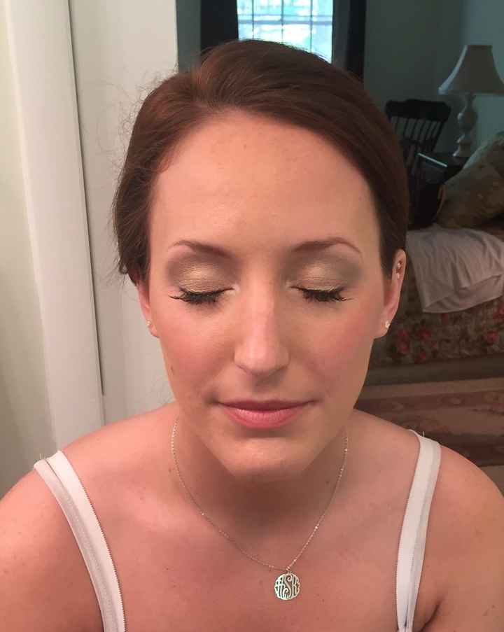 Show me your wedding make-up!