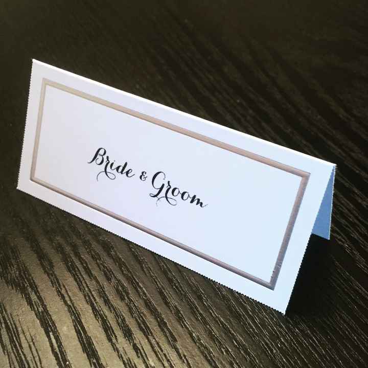 Show me your escort cards!