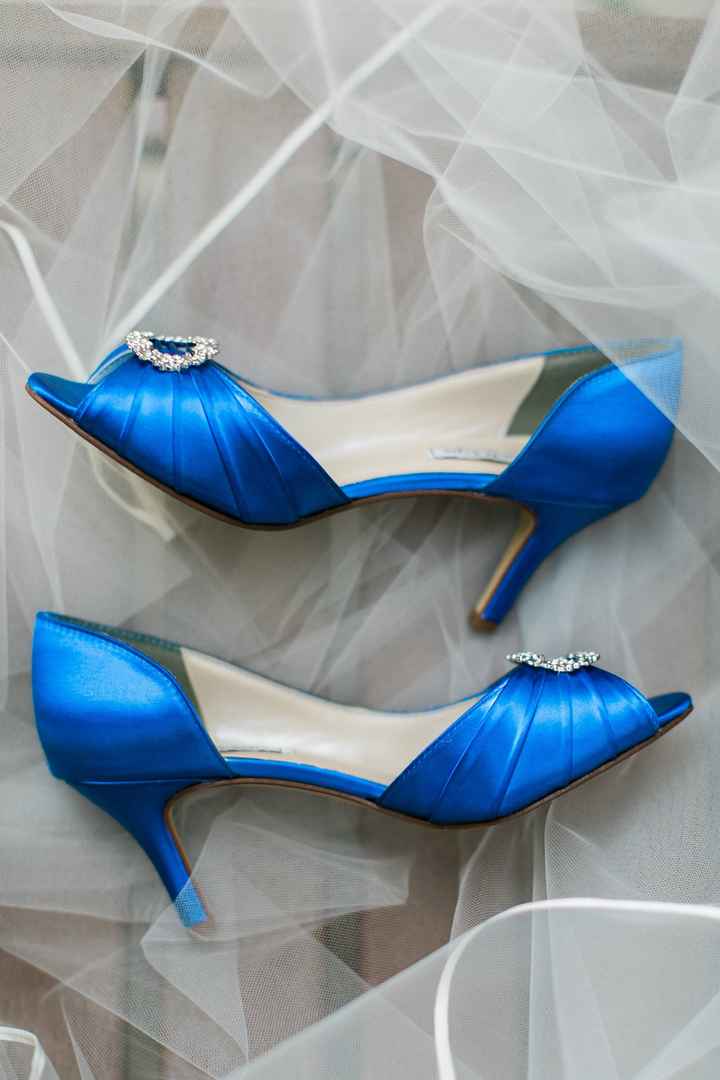 Wedding shoes: A hint of sparkle or big bling?