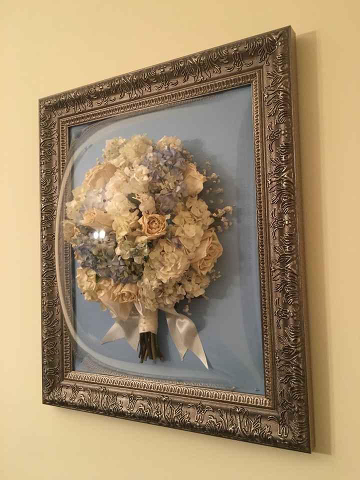 Bouquet Preservation Wall Frame?