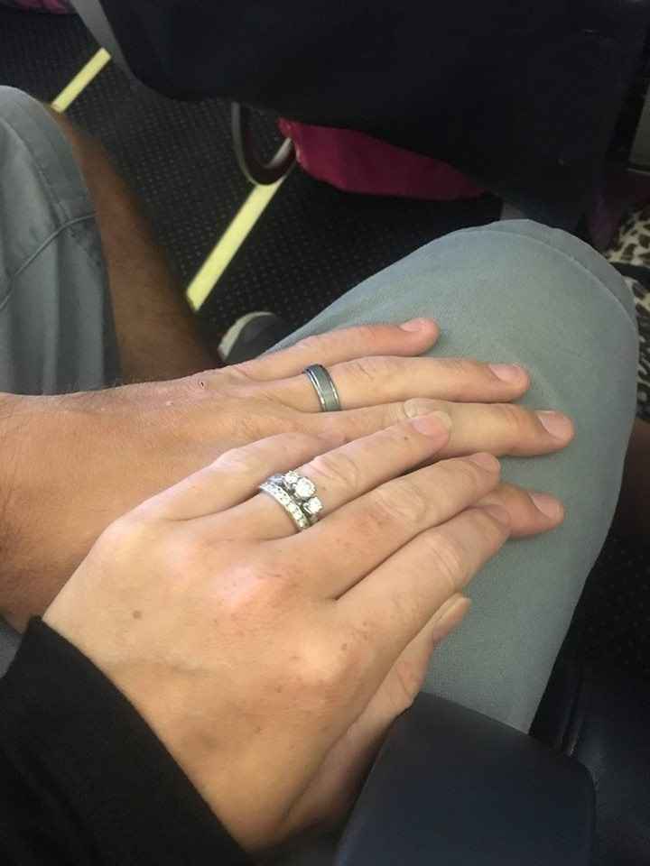 Let's see those beautiful rings lady's!